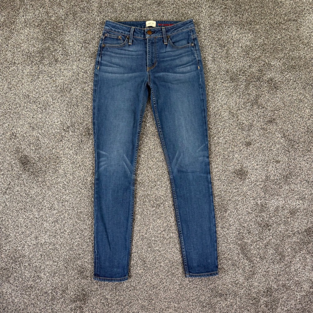 AO.LA Alice + Olivia Skinny Fit Jeans Womens 26 Cosmic Dancer Blue Wash Denim